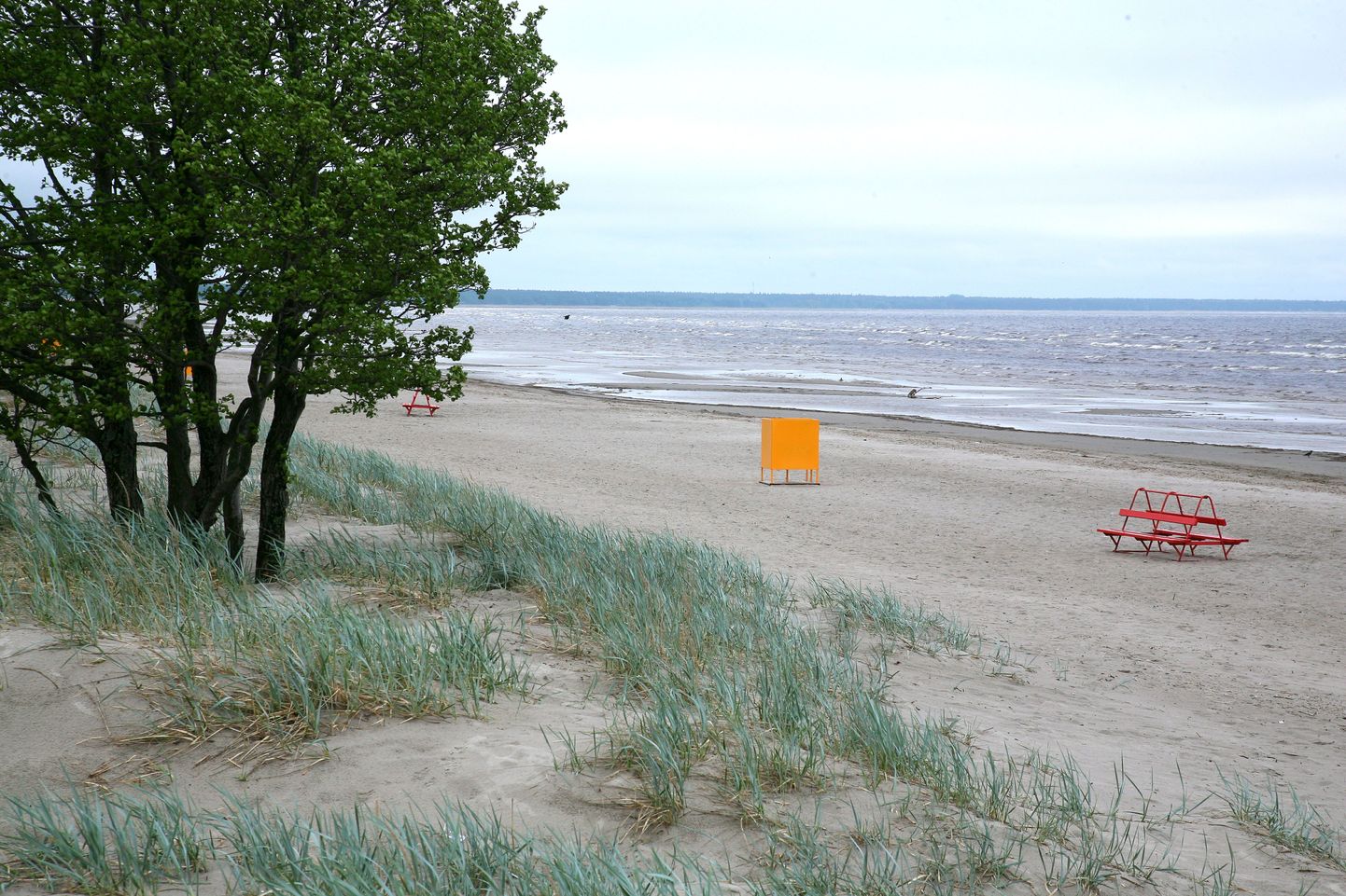Pärnu rand. Foto on illustreeriv.