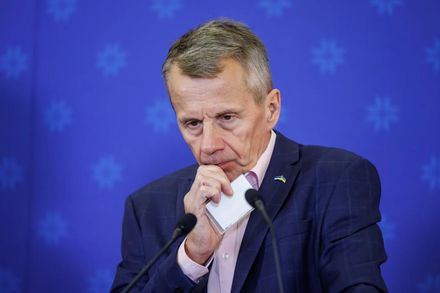 Министр финансов Юрген Лиги.