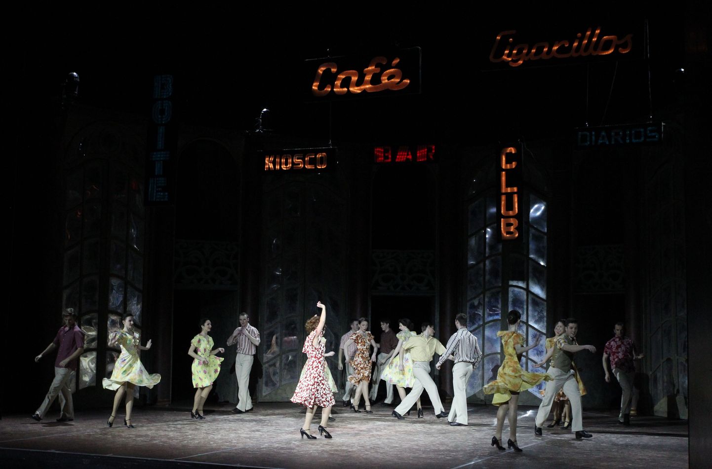 Vanemuise teatri 2014. aasta publikurohkeim lavastus oli muusikal «Evita».