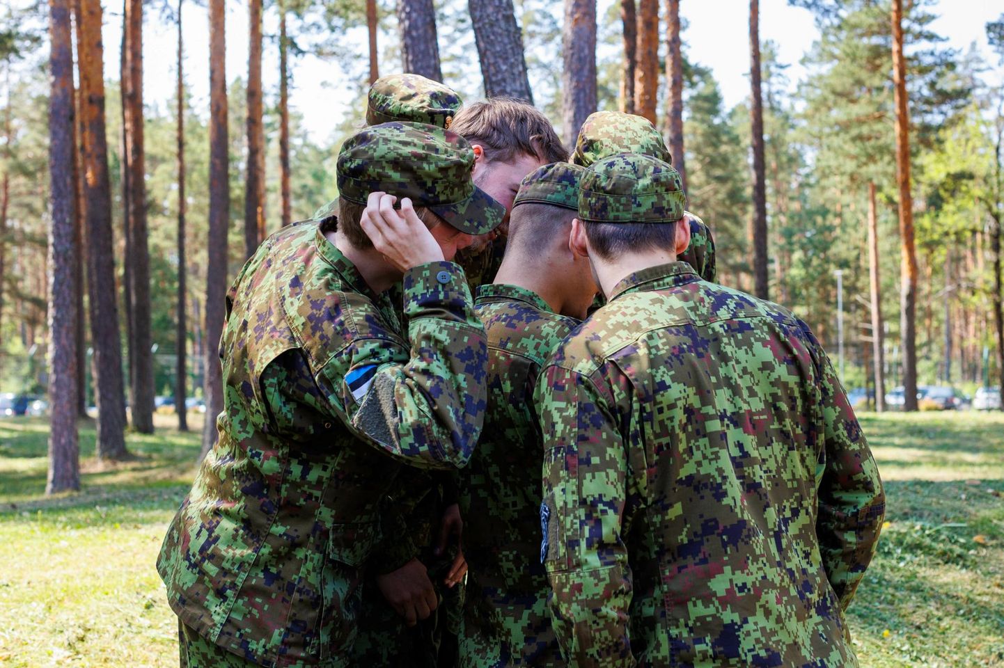 Eesti kaitseväe sõdurid väljaõppel. Pilt on illustratiivne.