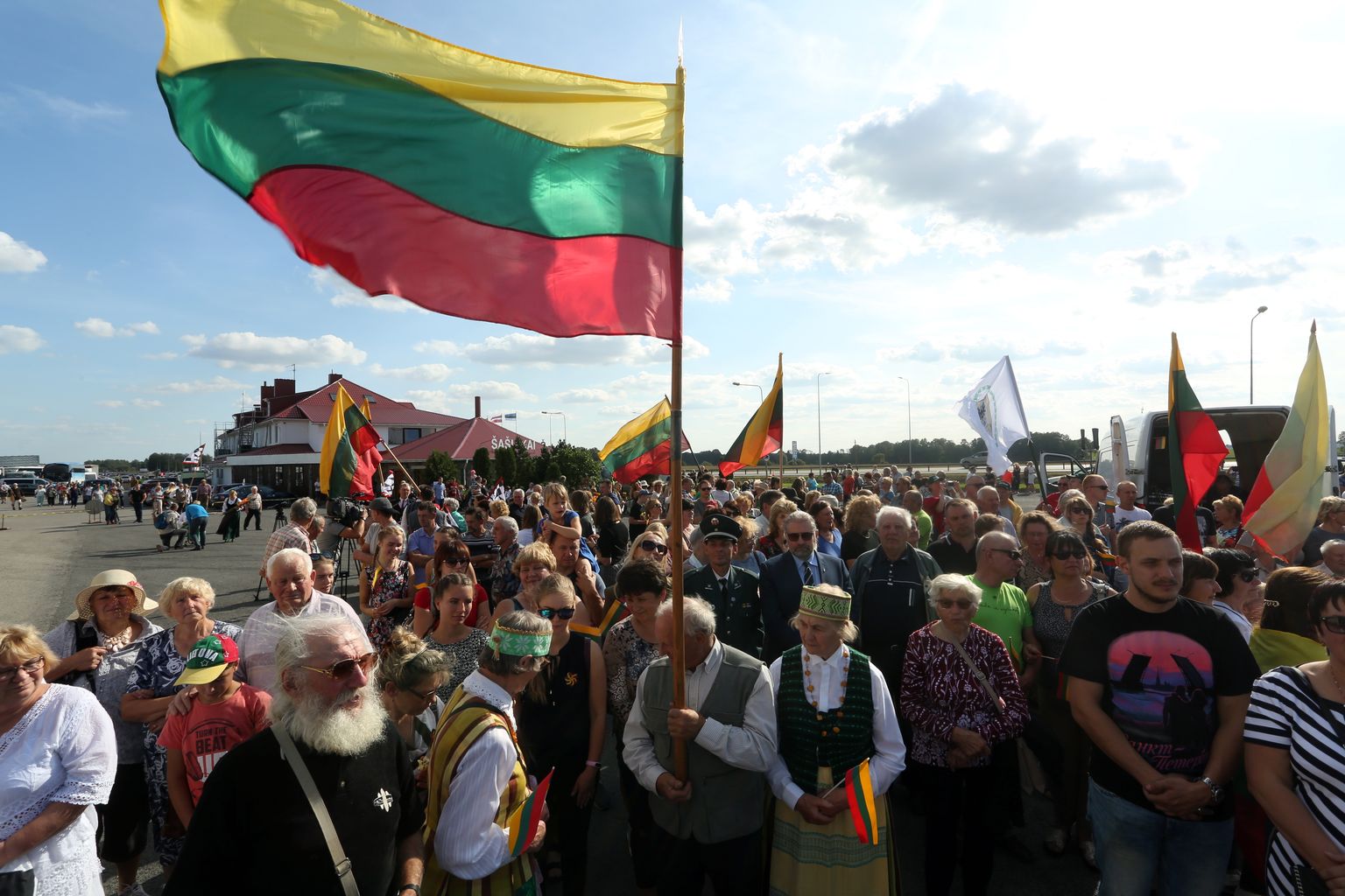 Мероприятие  в Литве, посвященное "Балтийскому пути"