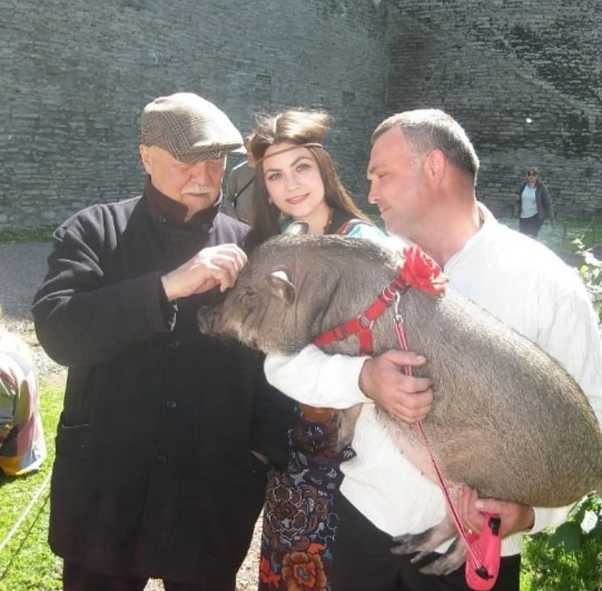 Знакомство Фроси и Станислава Говорухина в Таллинне, 2014 год.