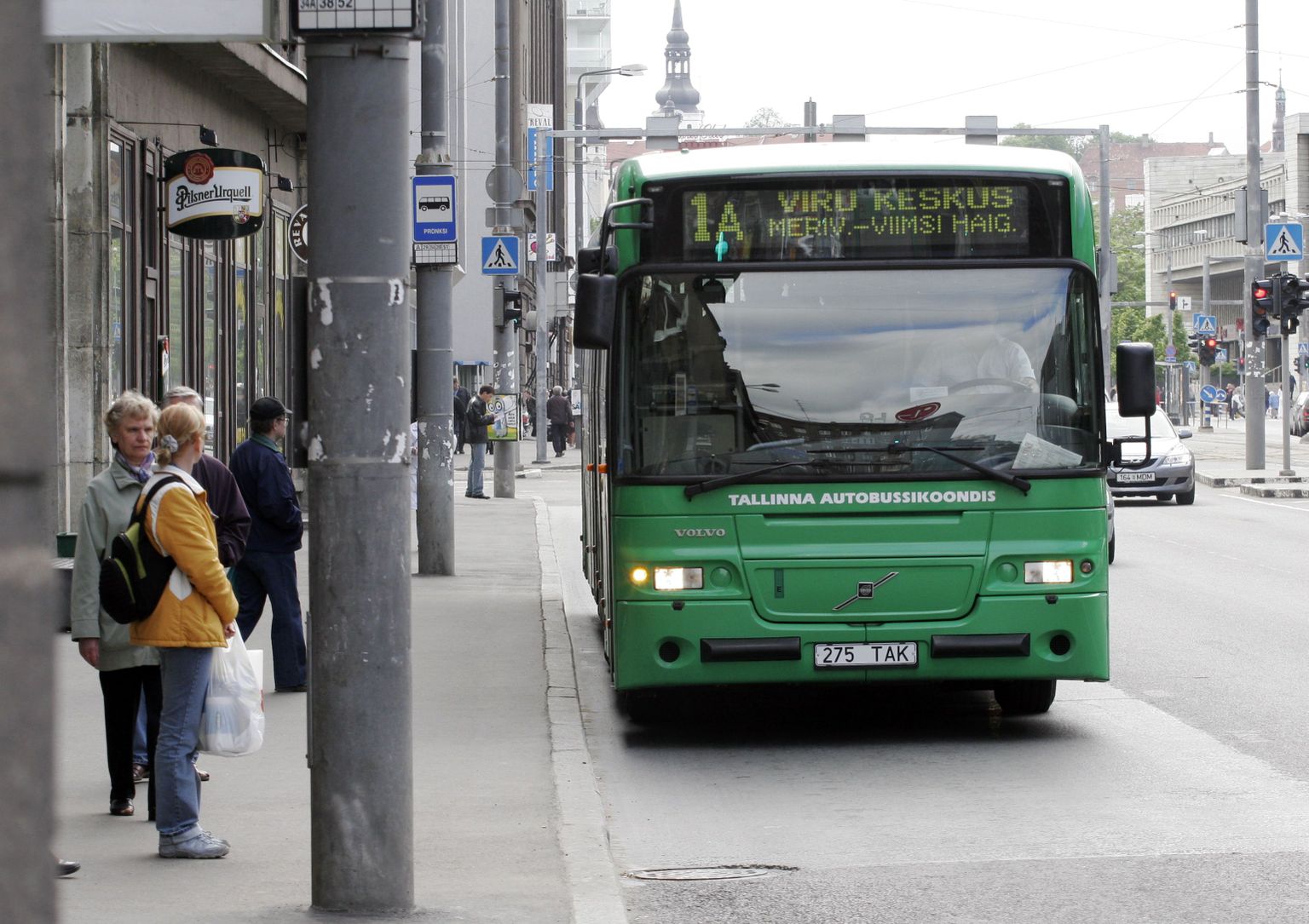 Таллиннский городской автобус.