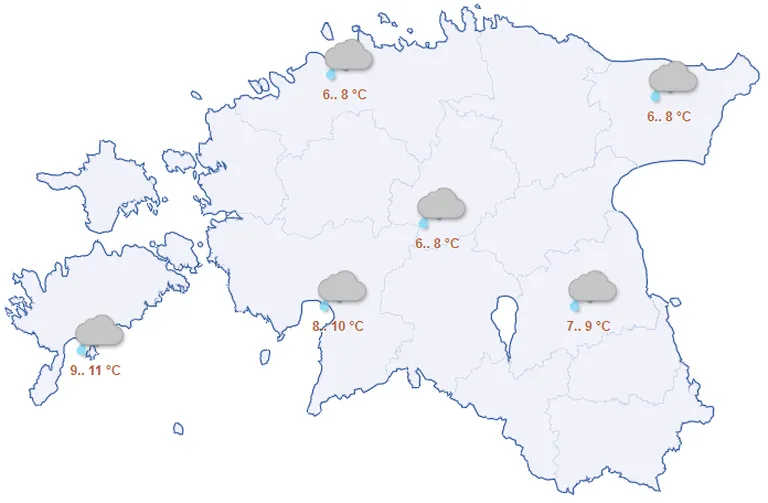 Ilm pühapäeval