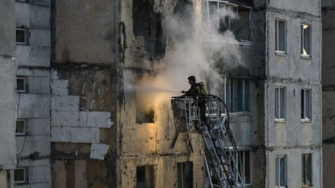 Vene rünnakutes Dniprole ja Kiievile sai surma kaks ja viga 27 inimest