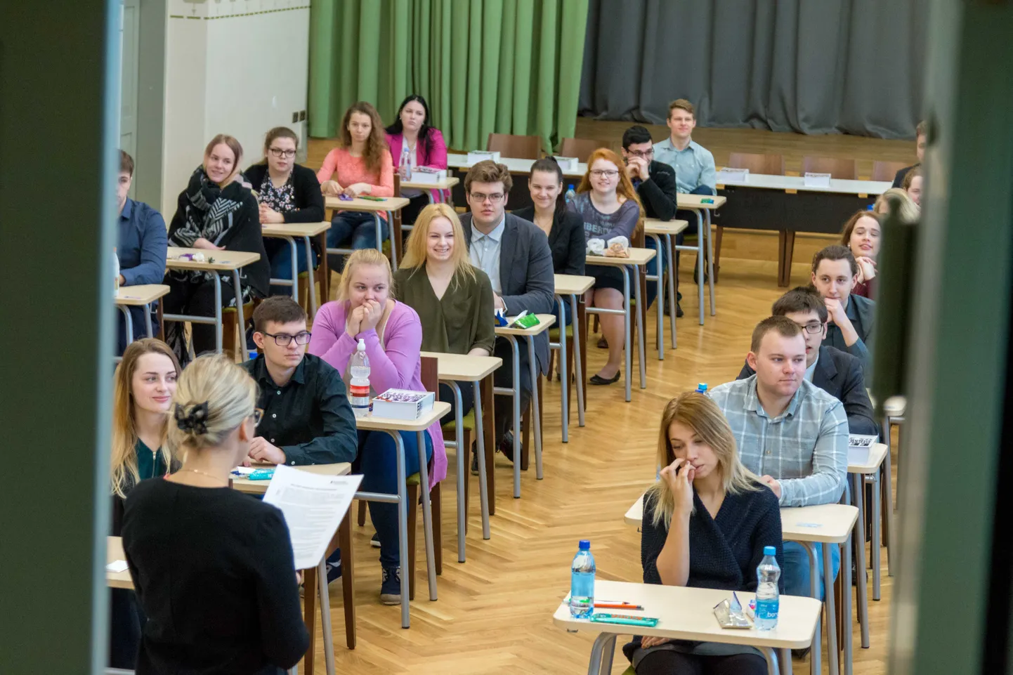 Emakeele riigieksami eel Valga gümnaasiumis