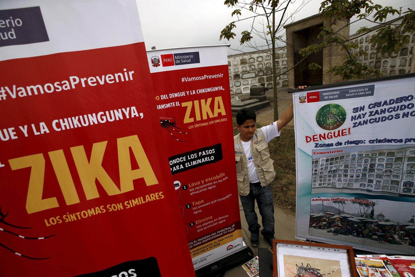 Peruus Limas hoiatatakse kampaania korras zika-viiruse eest