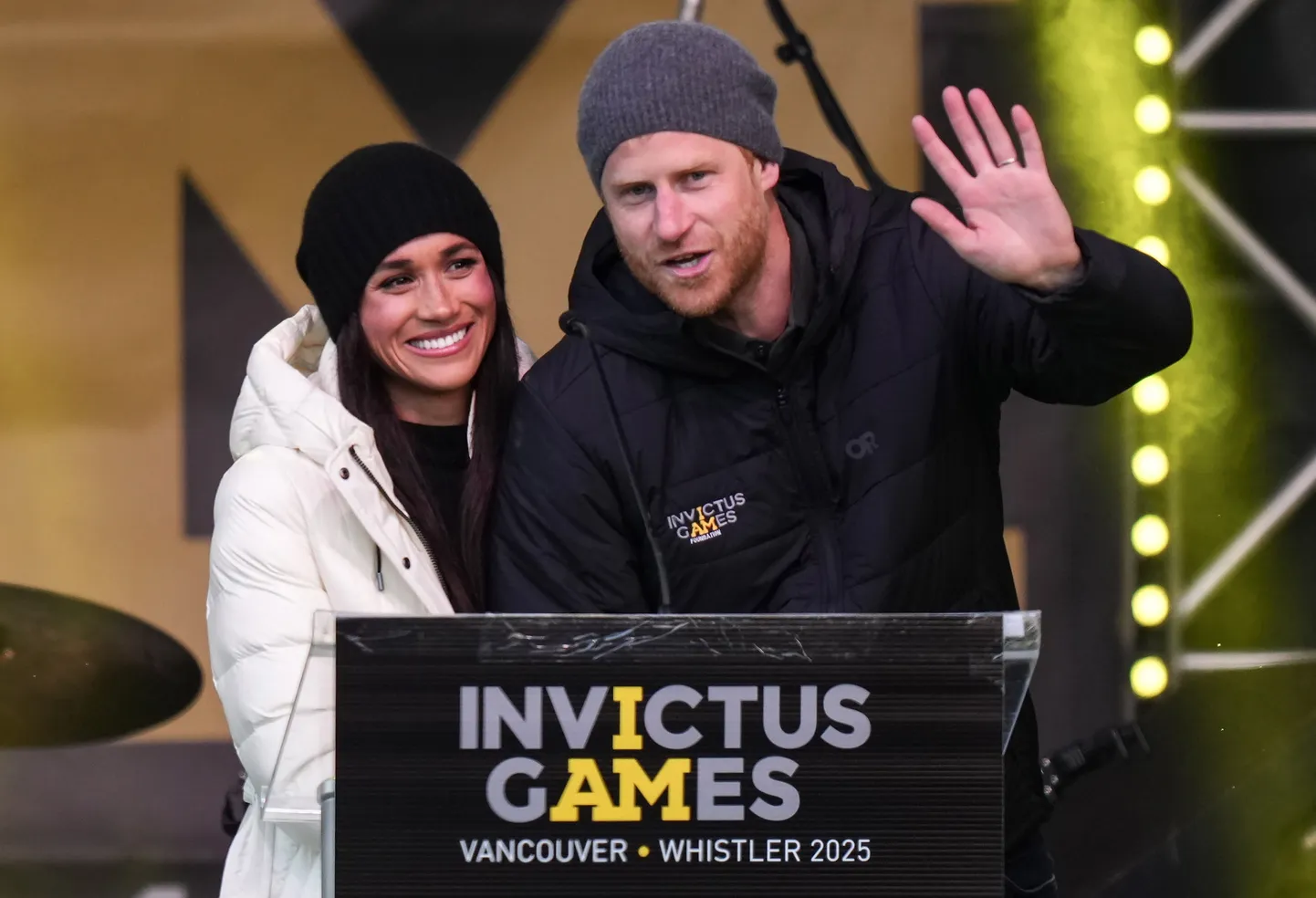 Meghan ja Harry Invictus Gamesil.