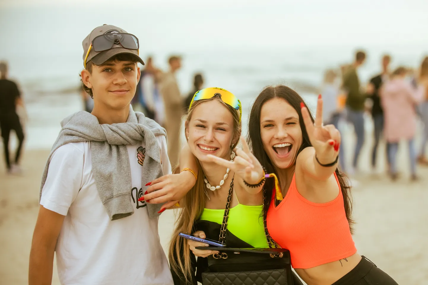Посетители фестиваля Summer Sound