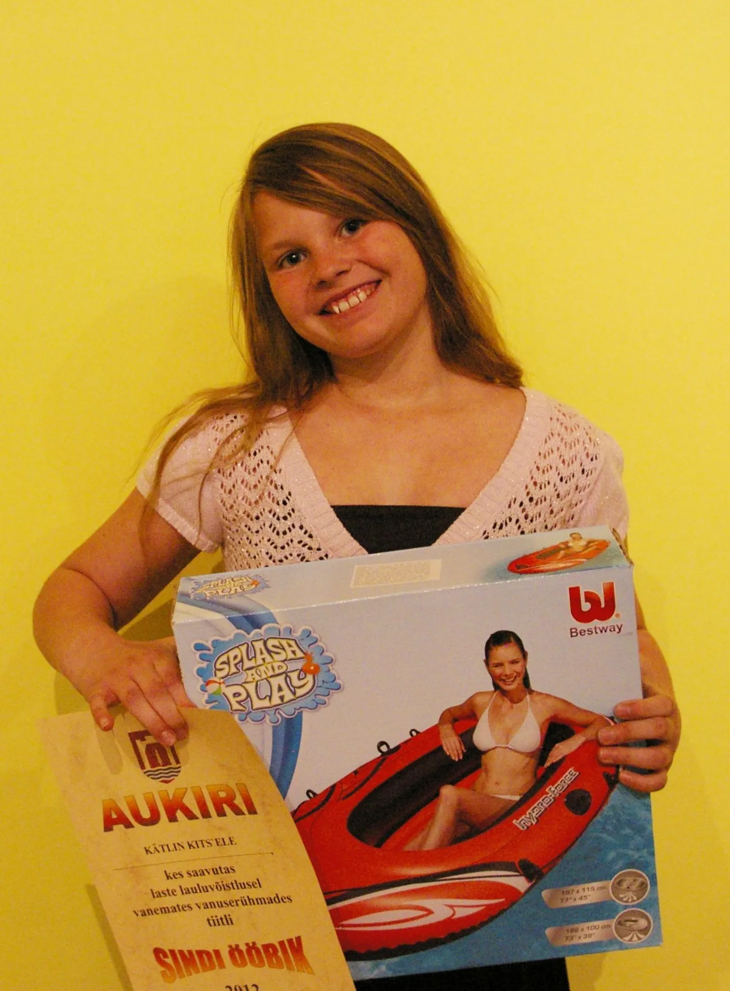 Kätlin Kits, Sindi ööbik 2012 vanemas lauljaterühmas.