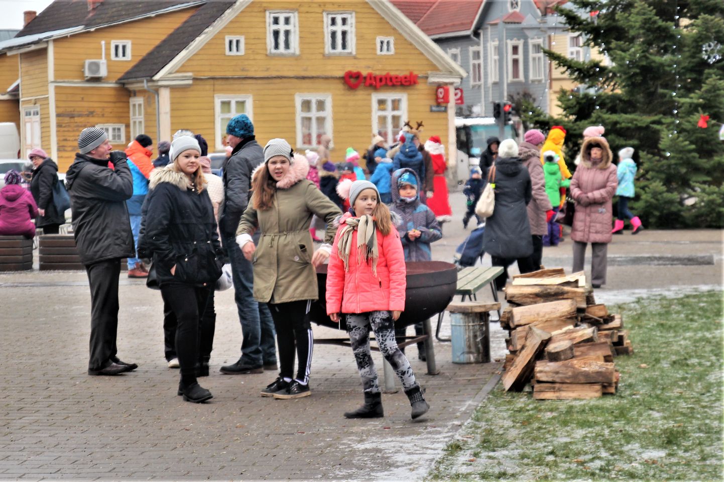 Võru jõululaat ja talvetantsupäev 2018. aastal.