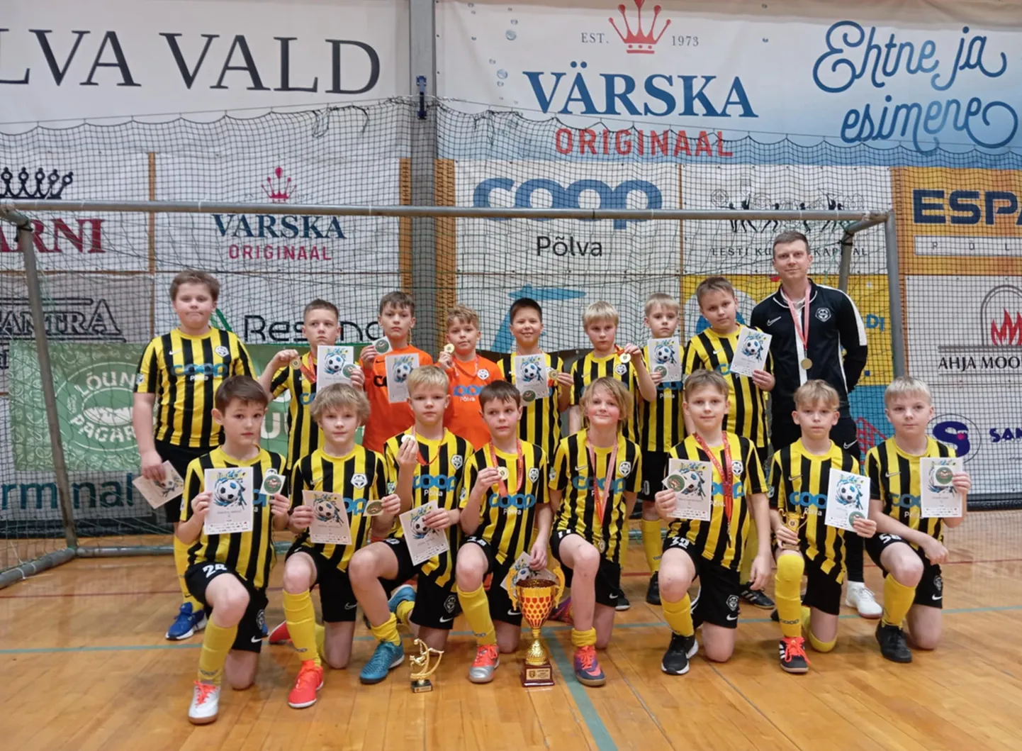 U12 vanusegrupi võitis FC Lootos.