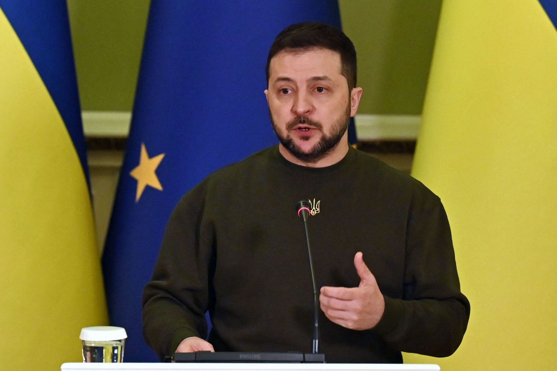 Ukrainas prezidents Volodimirs Zelenskis.