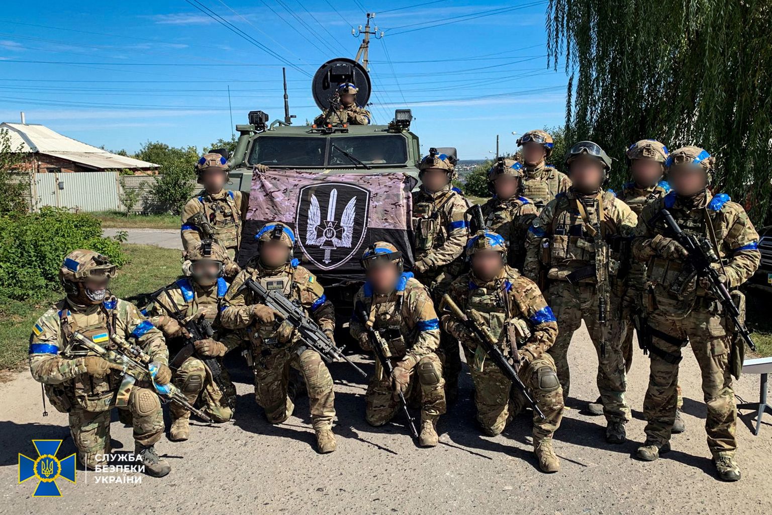 Ukraina sõdurid Kupjanskis.