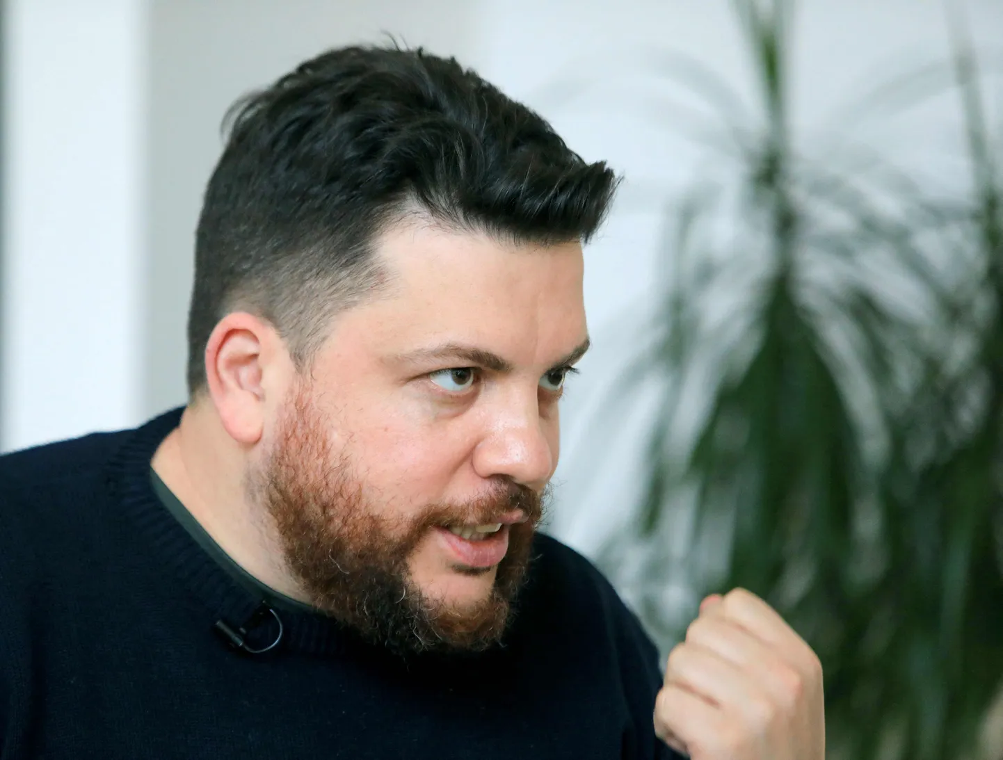 Vene opositsiooniliidri Aleksei Navalnõi lähedane abi Leonid Volkov.