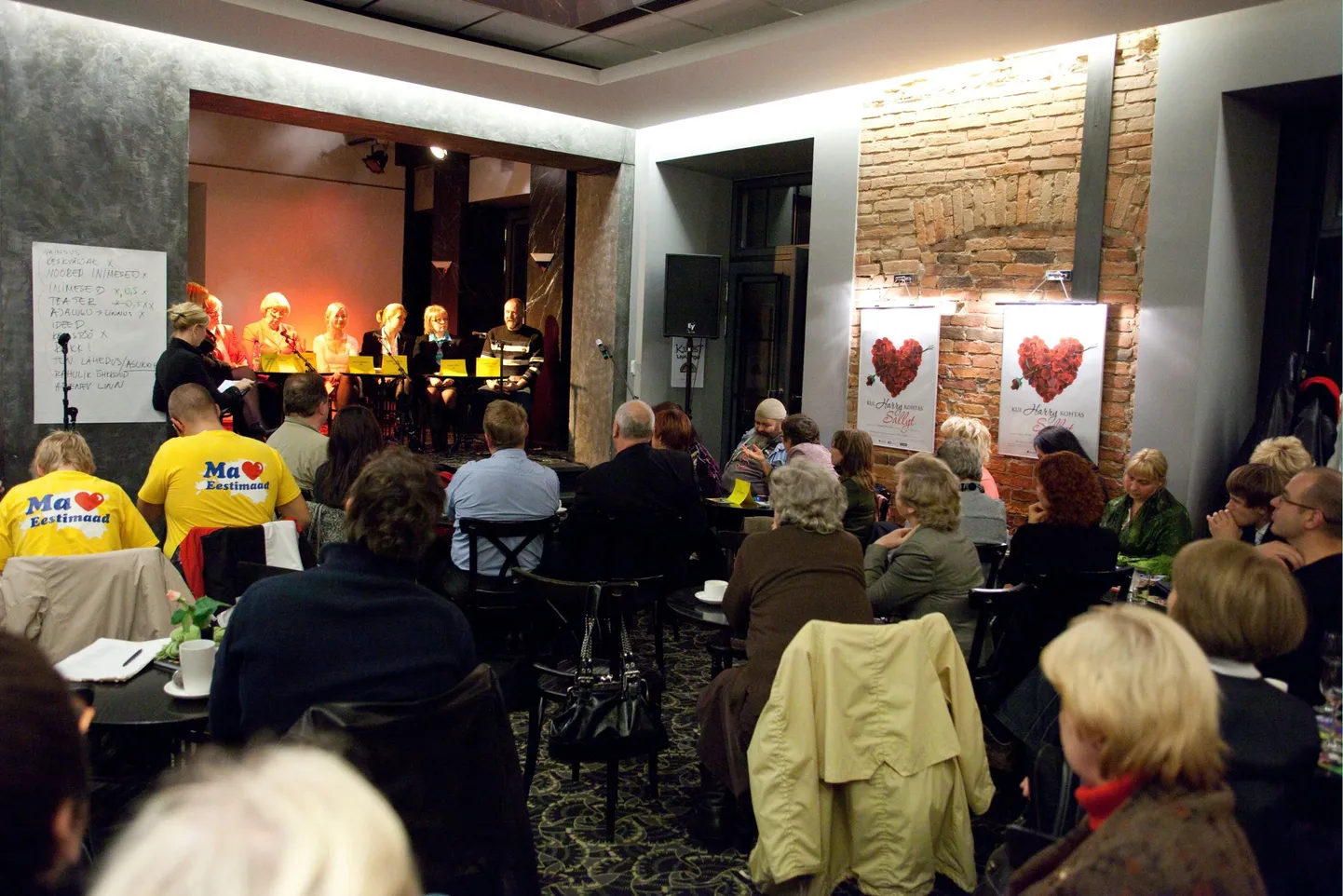 Valimisdebatt Rakvere teatris.