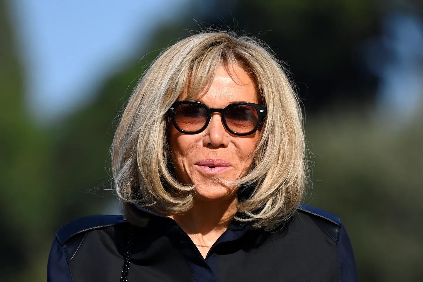 Prantsuse esileedi Brigitte Macron 30. oktoobril 2021 Itaalias Roomas