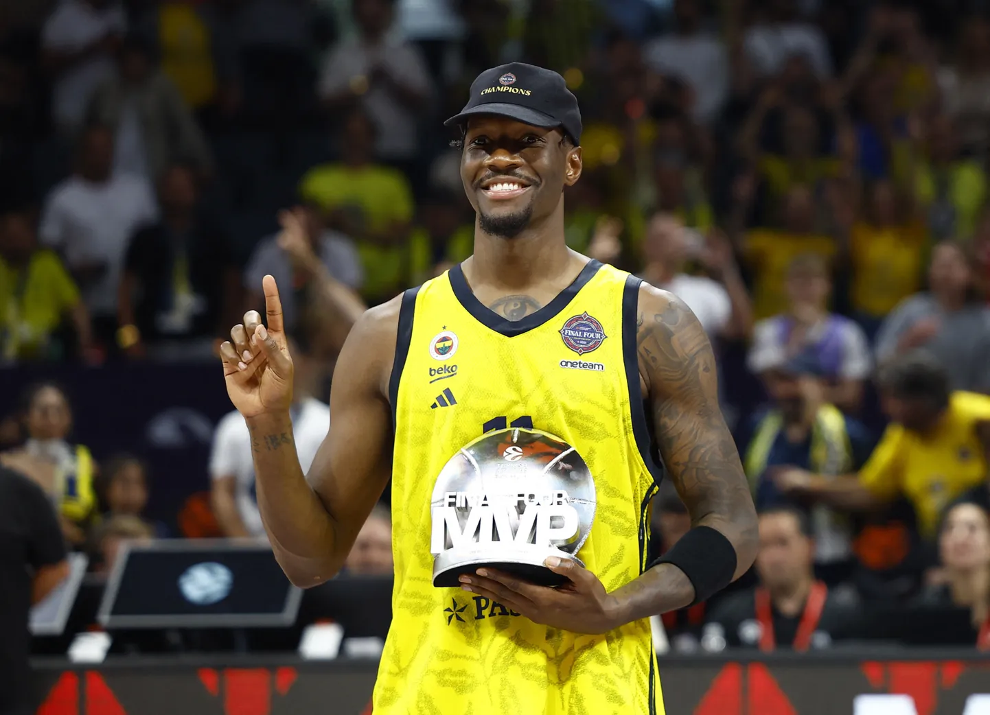 Euroliiga final four'i MVP Nigel Hayes-Davis.