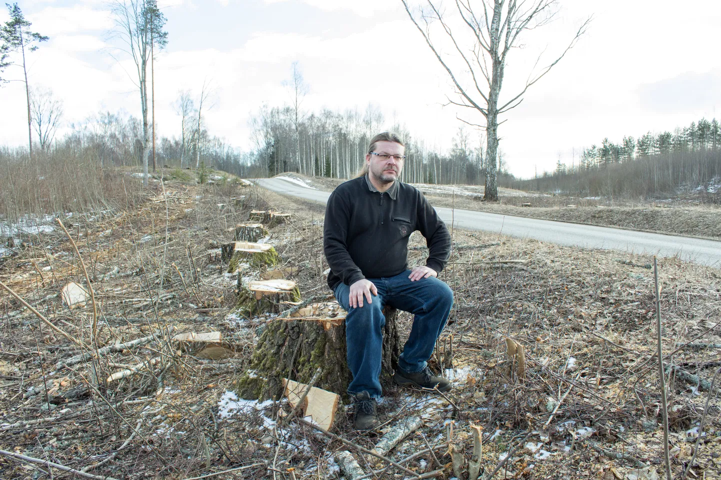 Mahasaetud kaskede kõrval elav Priit Siimson ütles, et metsafirma oli temaga suheldes väga viisakas. See aga ei muuda asjaolu, et armsaks saanud endise ilmega alleed ei pruugi tema silmad enam näha.