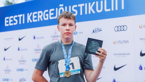 12aastane Pärnu poiss purustas Eesti rekordi mäekõrguselt