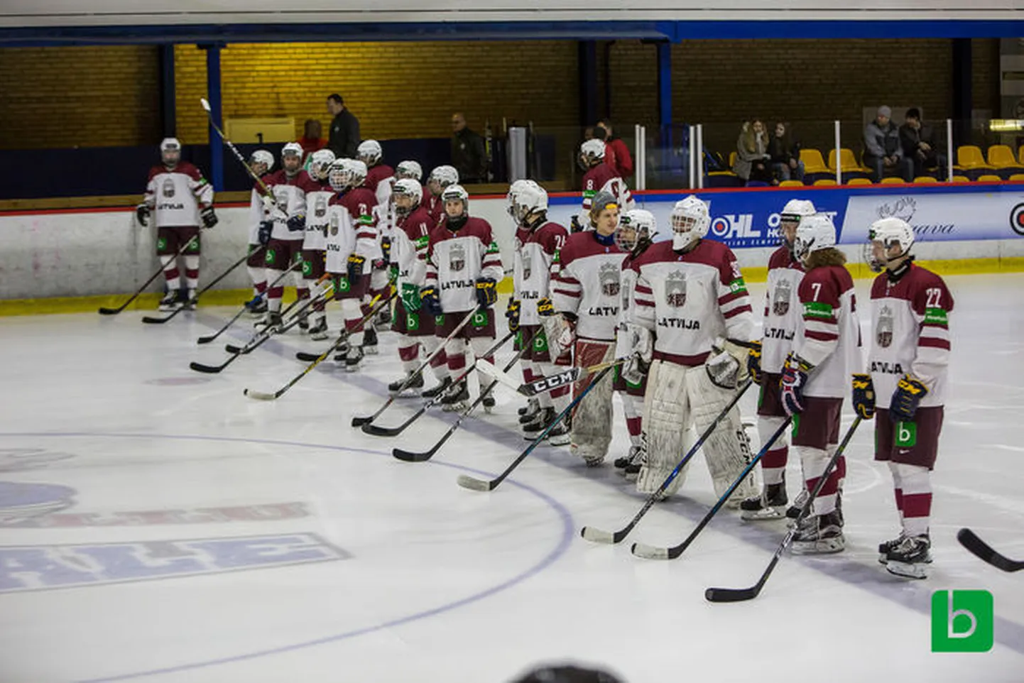 Latvijas U-18 izlases hokejisti