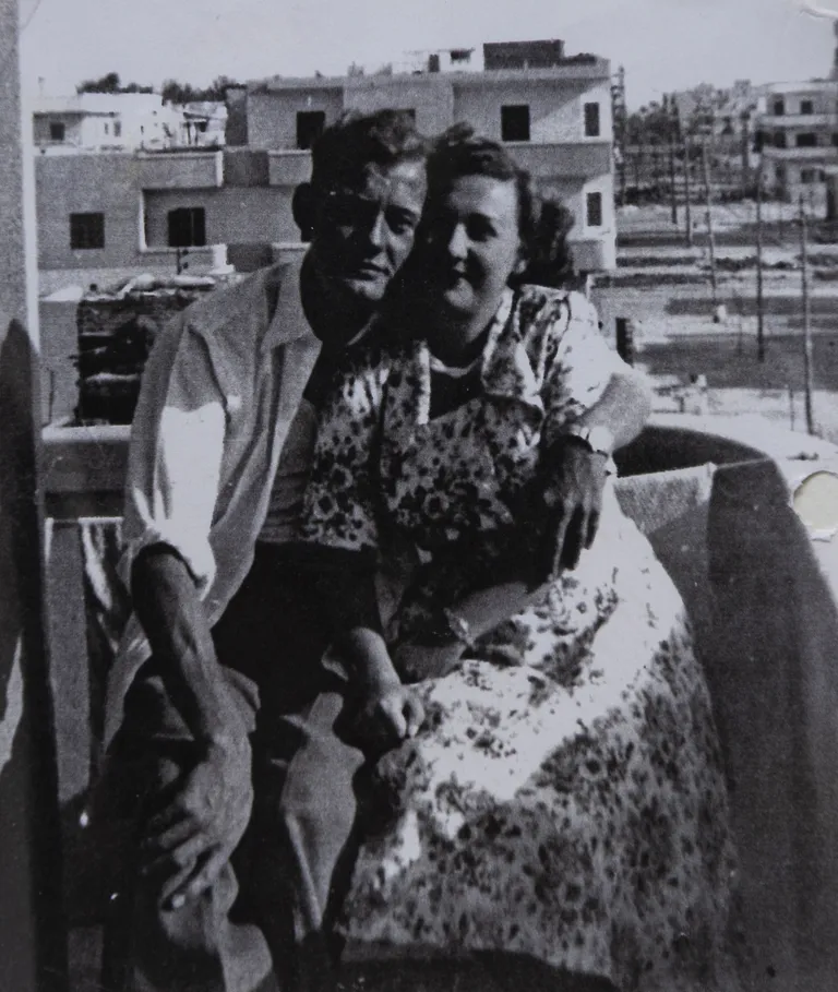 Margaret Ford ja abikaasa Jim Indias 1947. aastal.
