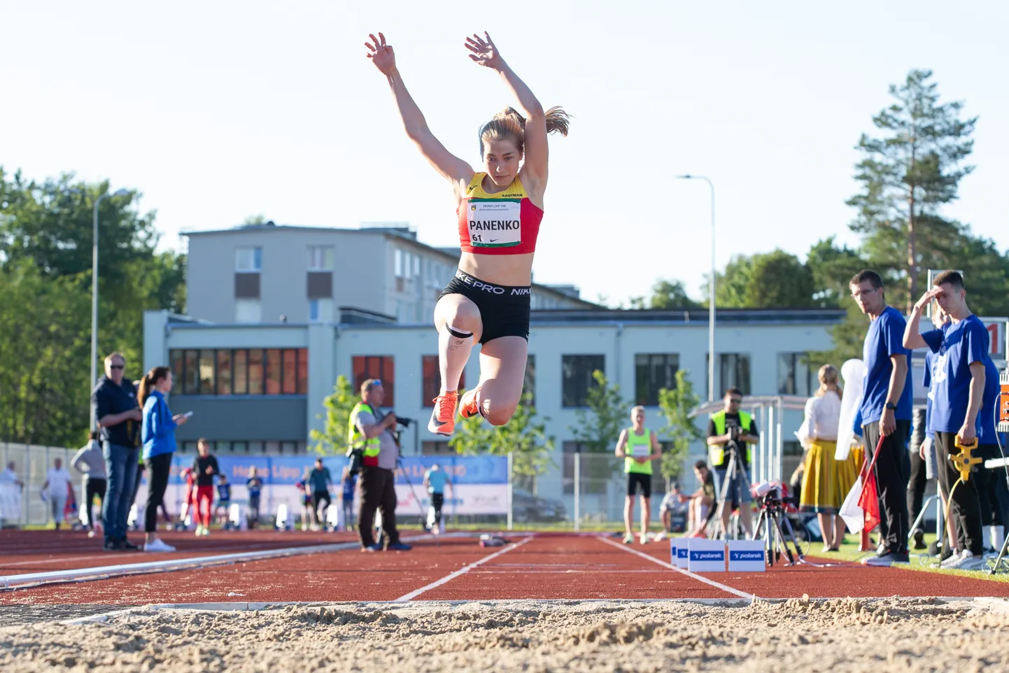 Anna Panenko osales 21. juunil ka Jõhvi kergejõustikuõhtul, kus ta võitis kolmikhüppe tulemusega 12,22 meetrit.