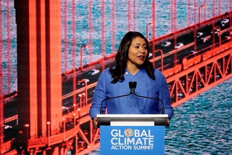 San Francisco linnapea London Breed pidamas 2018 kõnet San Franciscos toimunud kliimakonverentsil