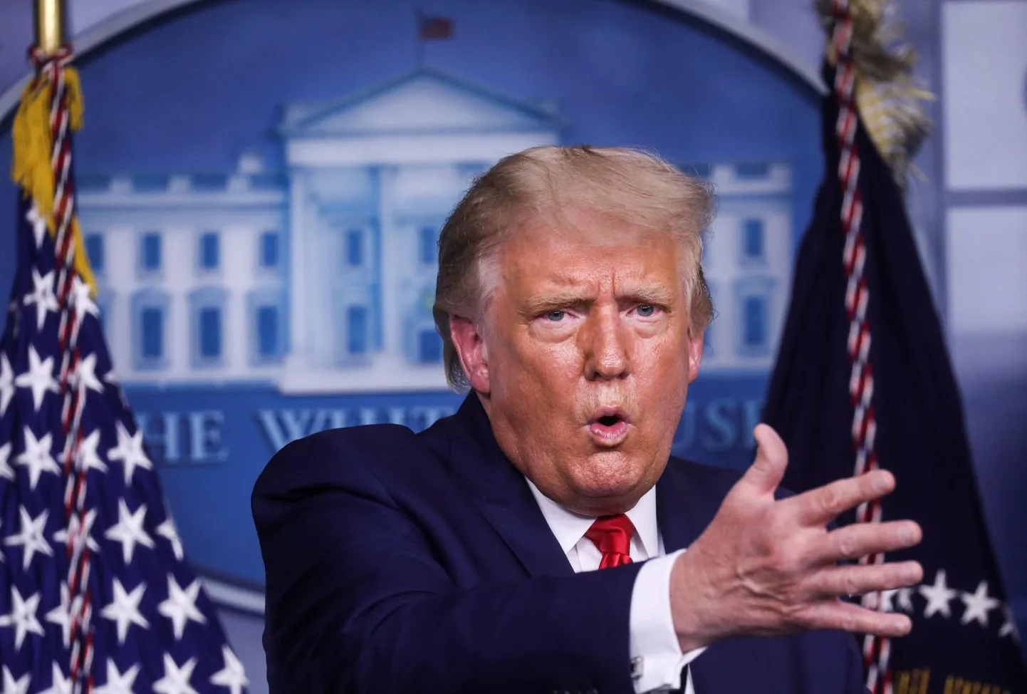 USA president Donald Trump.