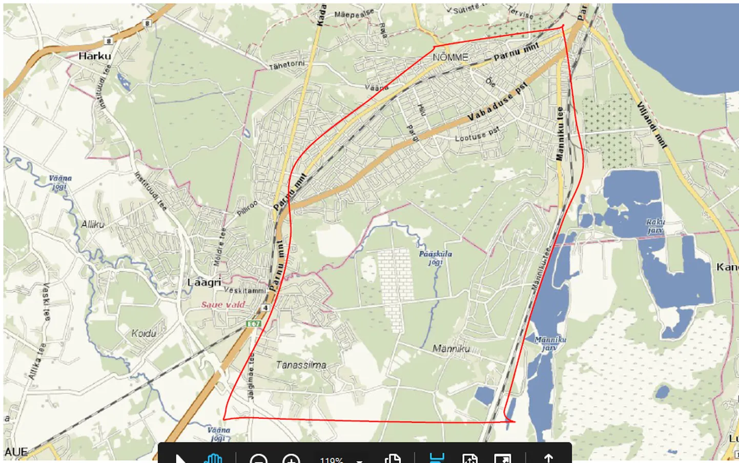 Kaitseliidu harjutamisala.