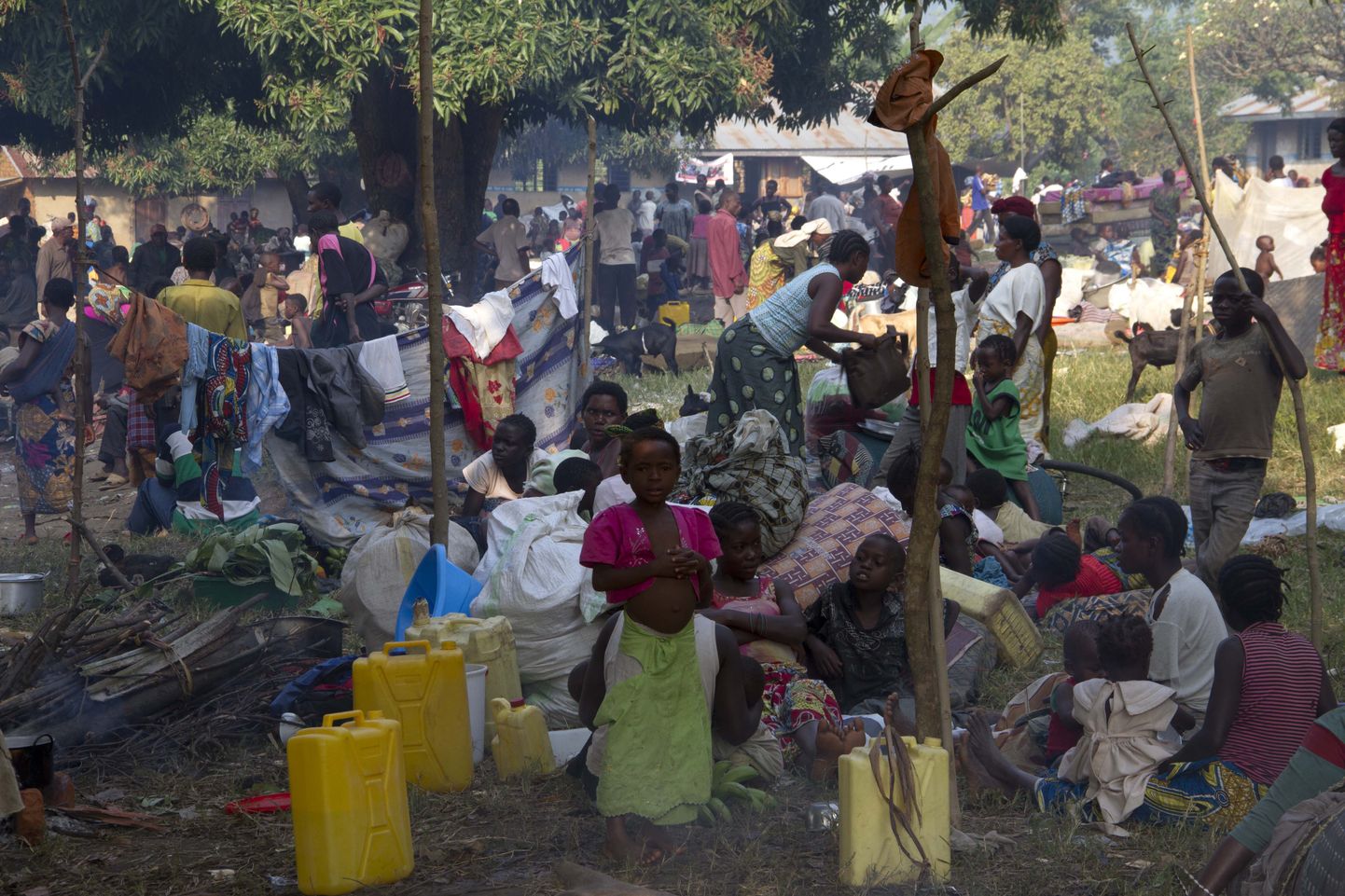 Kongo DV põgenikud.