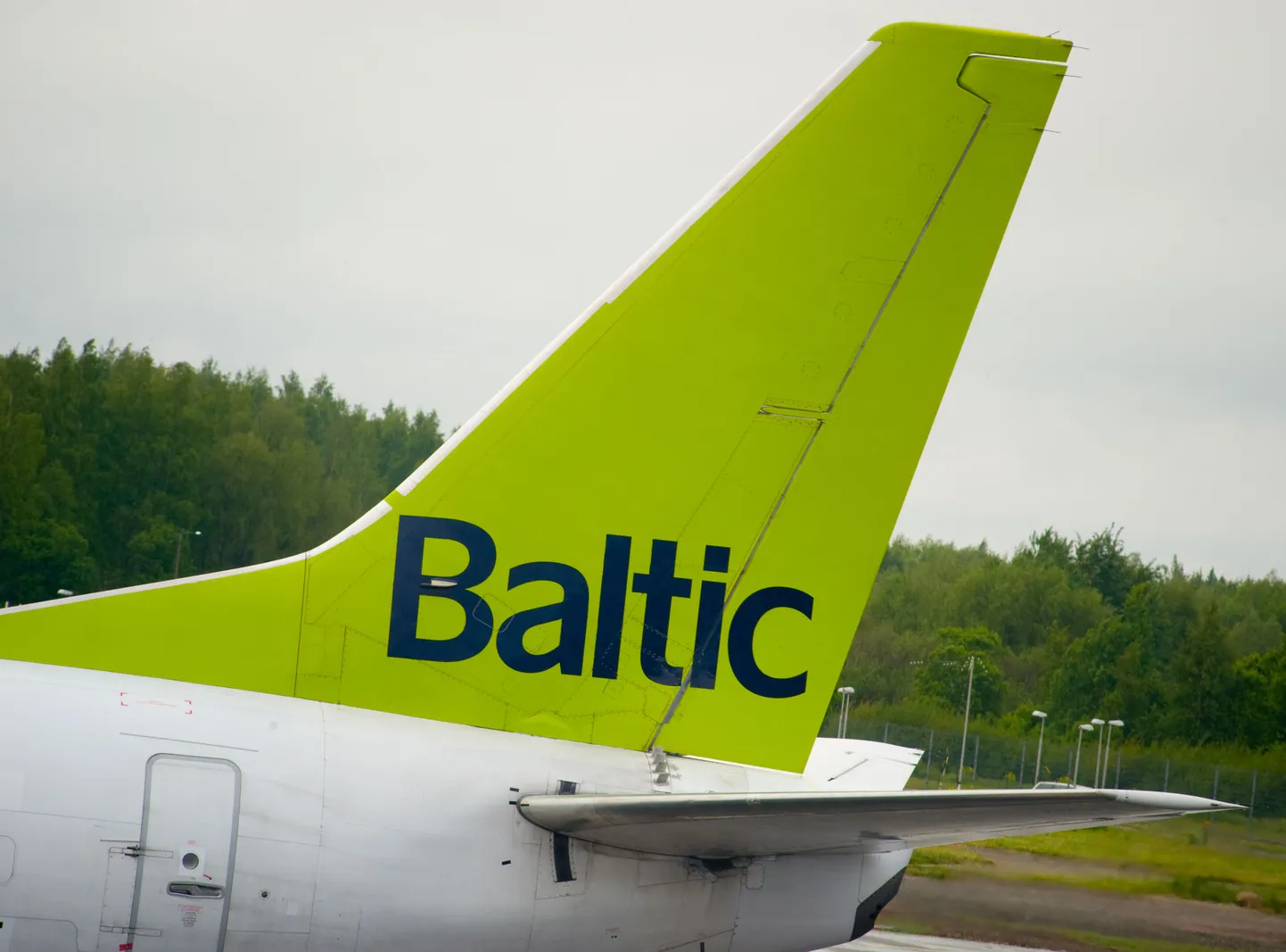 AirBalticu Boeing.