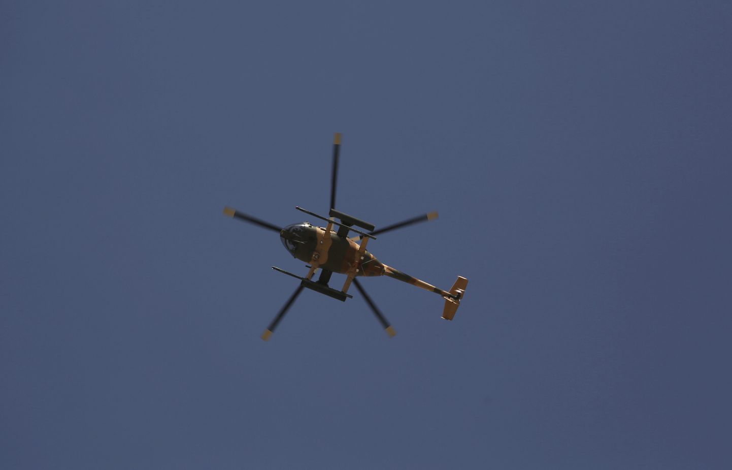 Helikopter Afganistanis.