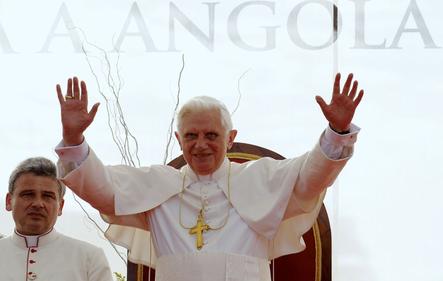 Paavst Benedictus XVI Angolas.
