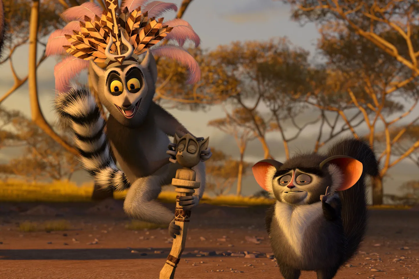 Kaader animafilmist «Madagaskar 2»