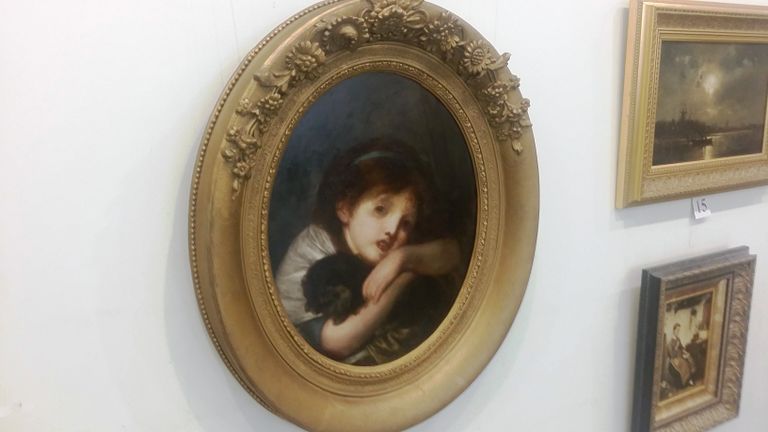 Lapse portree Jean Babtiste Greuze'i koolkonna kunstnikult.