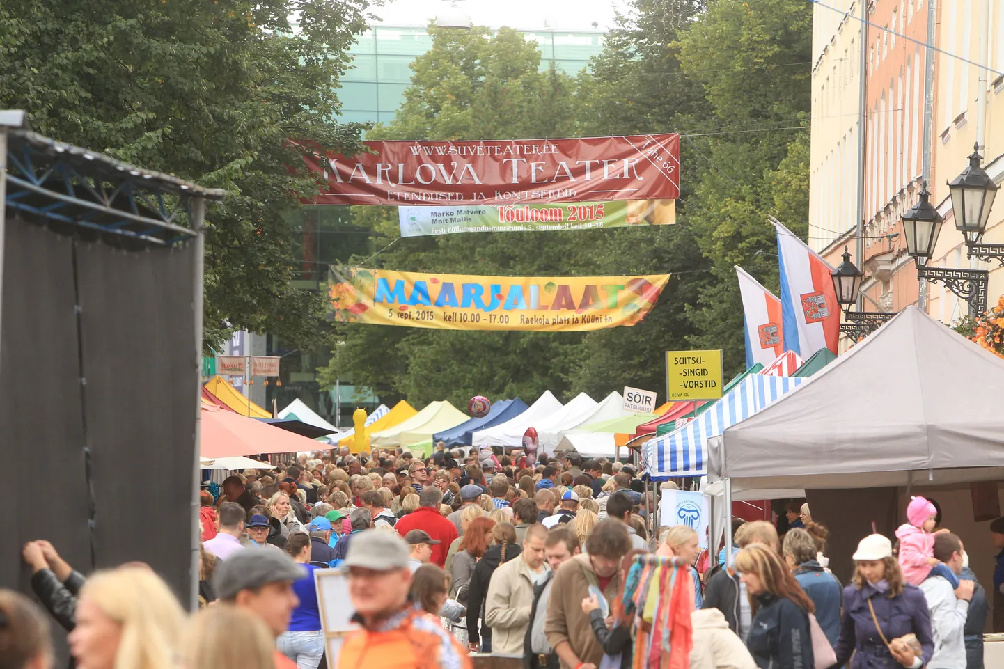 Maarjalaat Tartu kesklinnas