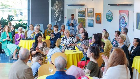 GALERII ⟩ Kunstnike ühisnäitus lükkas käima viiepäevase festivali