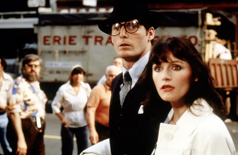 Christopher Reeve ja Margot Kidder 1978. aasta filmis «Superman»