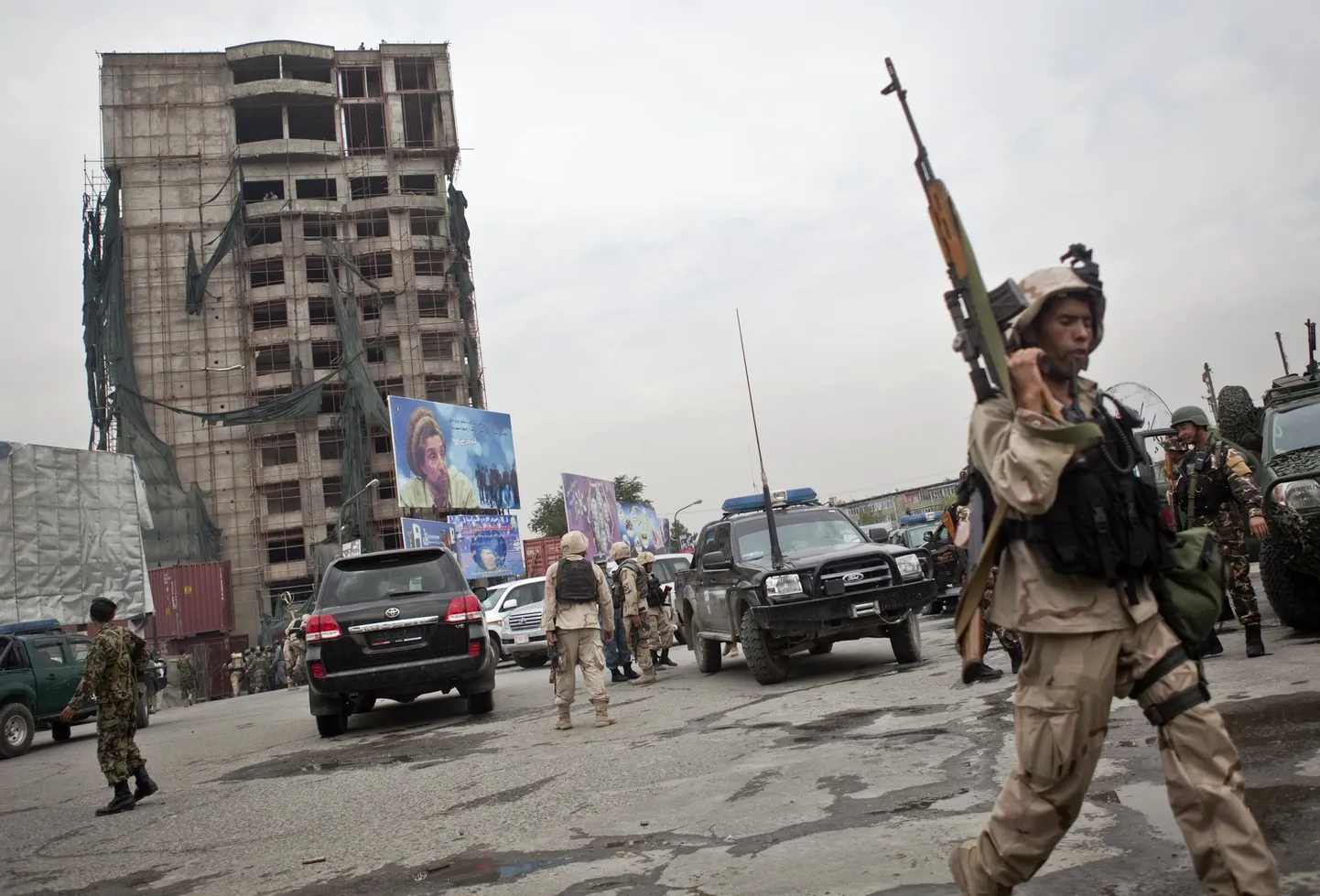 Afganistani pealinn pärast 14. septembril Kabulis toimunud rünnakut.