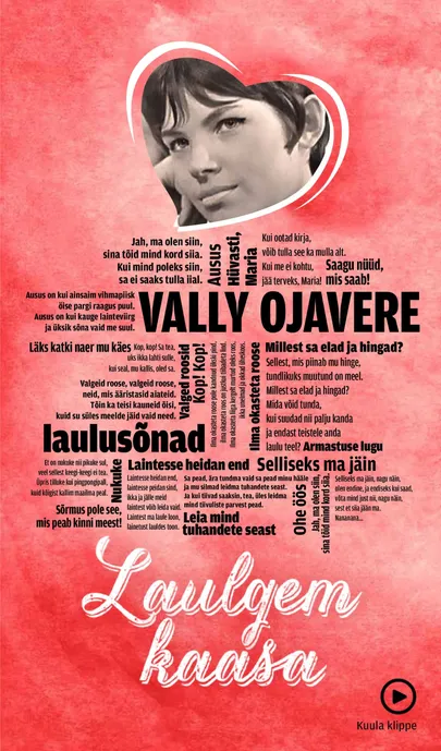 «Laulgem kaasa. Vally Ojavere laulusõnad».