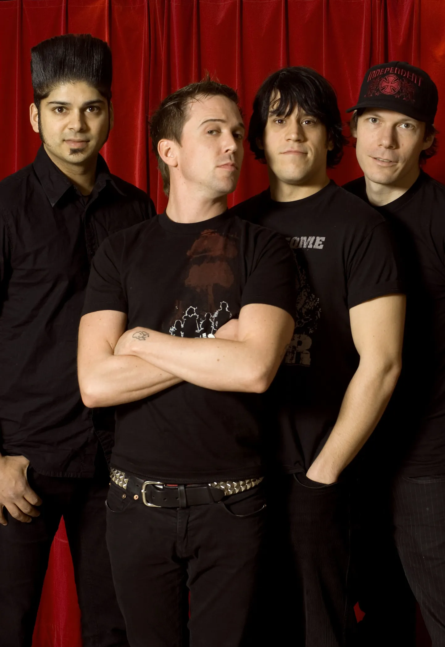 Billy Talent: Ian D'Sa, Ben Kowalewicz, Jon Gallant, Aaron Solowoniuk.