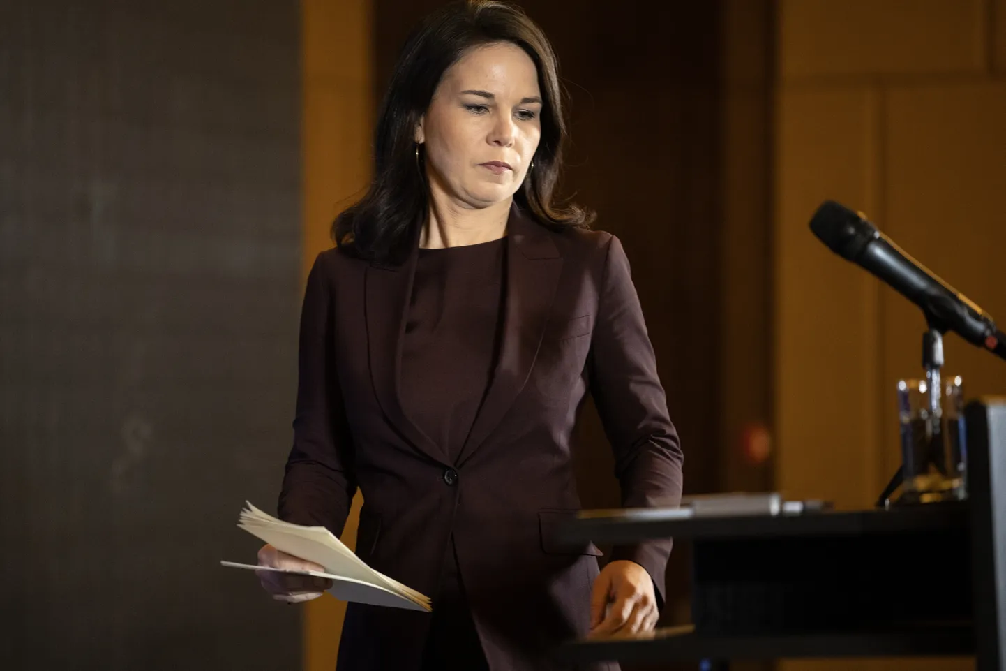Vācijas ārlietu ministre Annalēna Bērboka.