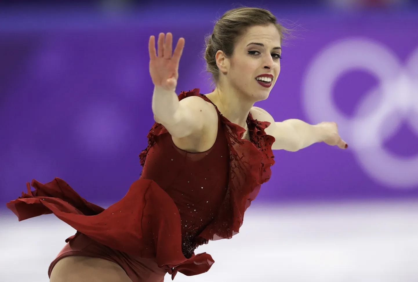 Carolina Kostner mullusel olümpial.