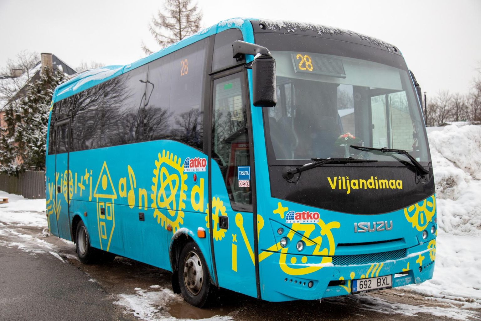 Viljandimaal on rohkem kui paarkümmend nõudeosaga bussiliini.