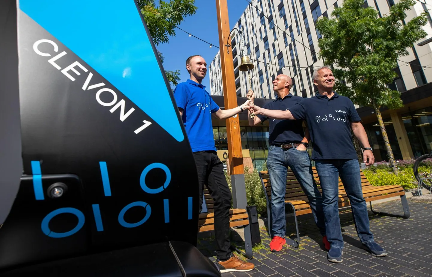 Värskeim börsi alternatiivturule tulija on Cleveron Mobility. Cleveron Mobility kauplemise alustamise börsikell.