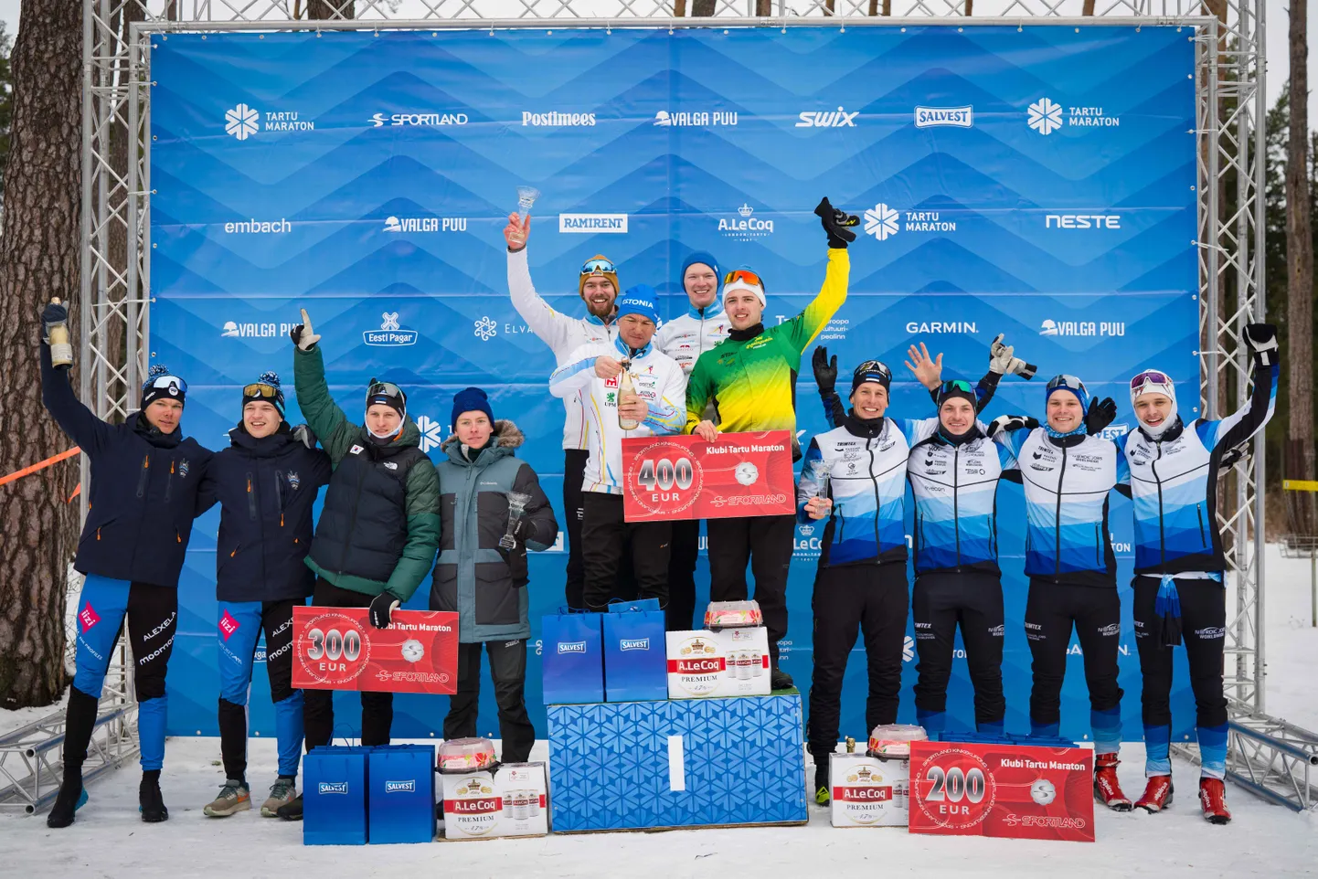 9. Tartu teatemaratoni võitjad.