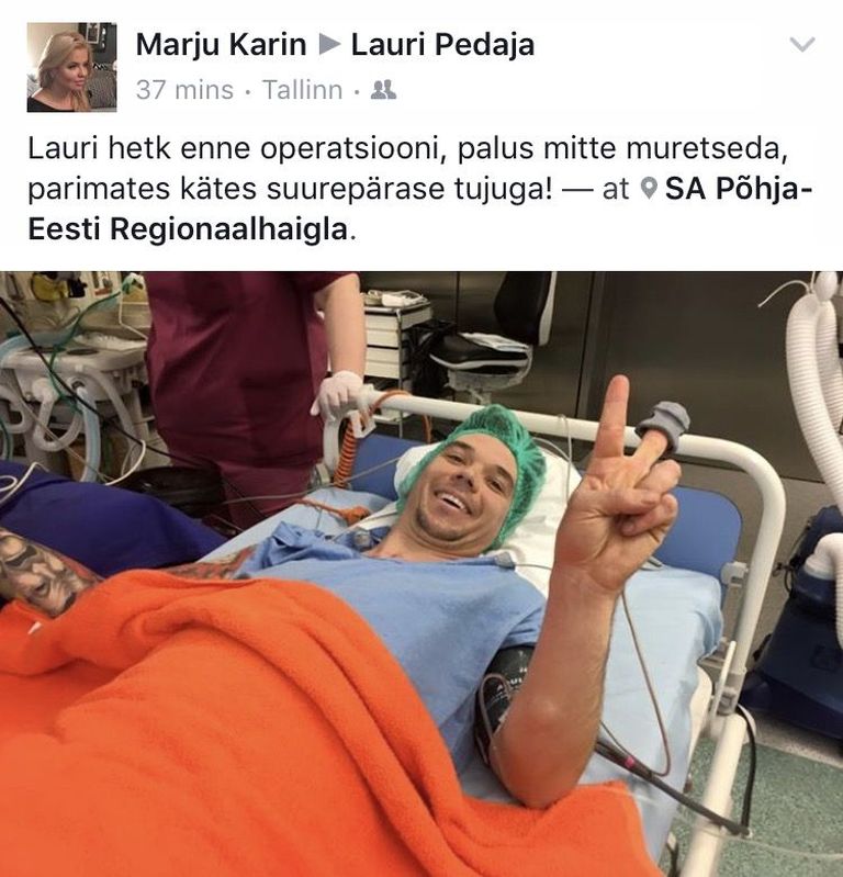 Lauri Pedaja / facebook