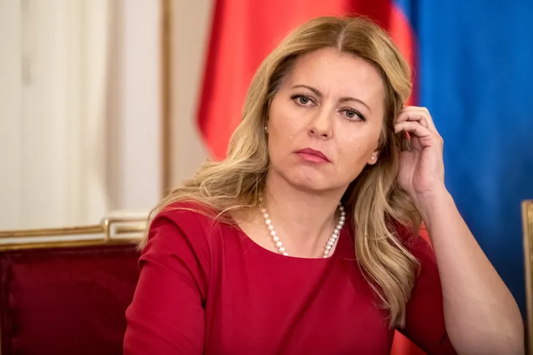 Slovakkia president Zuzana Čaputová