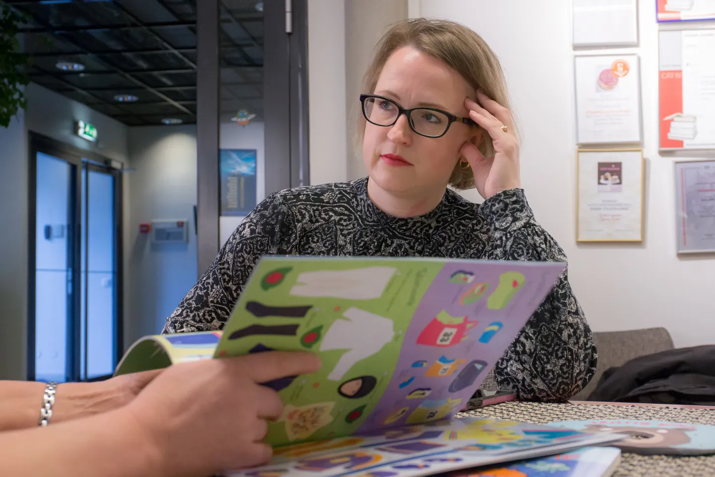 Kirjastuse Koolibri peatoimetaja Kadri Rahusaar